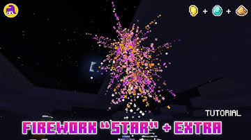 How to craft Firework "Star" + Extra - Minecraft mini tutorial