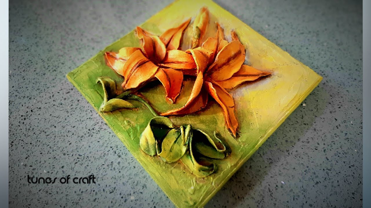 air-dry-clay-flowers-tutorial-clay-flowers-acrylic-painting-clay