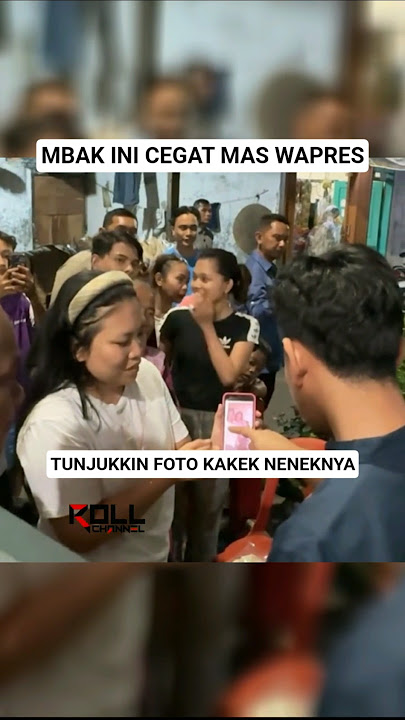 Wapres Gibran Dicegat Mbak-Mbak #gibran #gibranrakabumingraka #wapresgibran