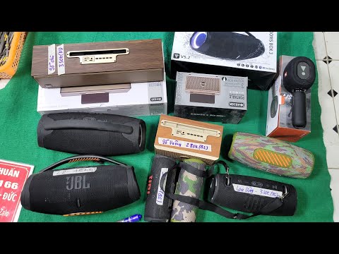 Video nhiều mẫu loa đẹp , JBL, loa không dây, loa karaoke - youtube