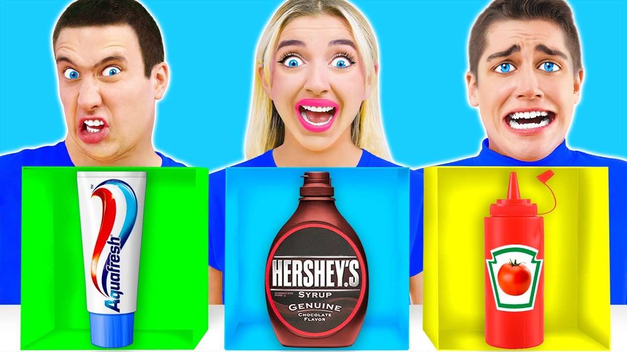Multido CHOOSE THE RIGHT SAUCE | Weird Food Combinations by Multi DO Challenge ...