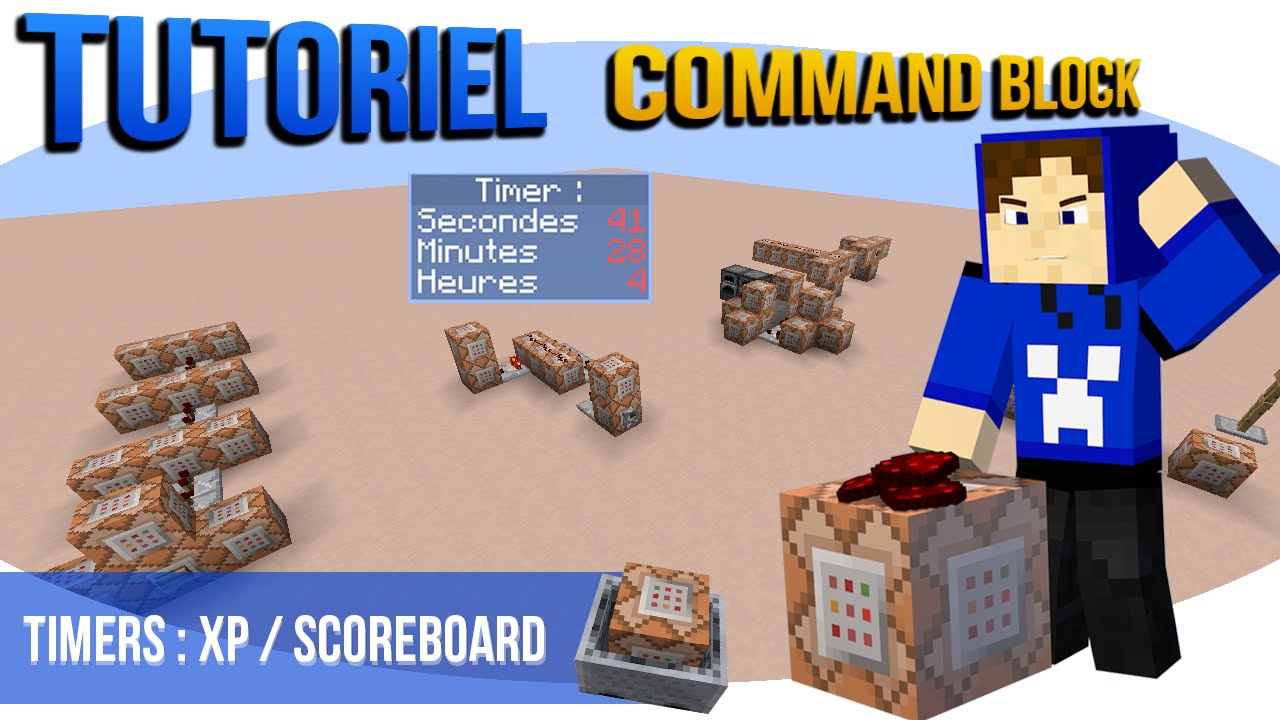 [Tutoriel 1.8+] Timer dans un scoreboard ou dans la barre d'XP