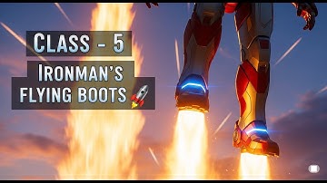 Class 5: Ironman’s Flying Boot Jets 🚀 | LED Flight Sequence Tutorial