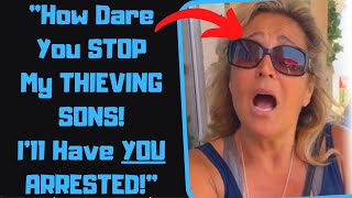 r/EntitledPeople - Karen Lets Her Family Trespass to STEAL FROM ME! Furious When I Call 911!