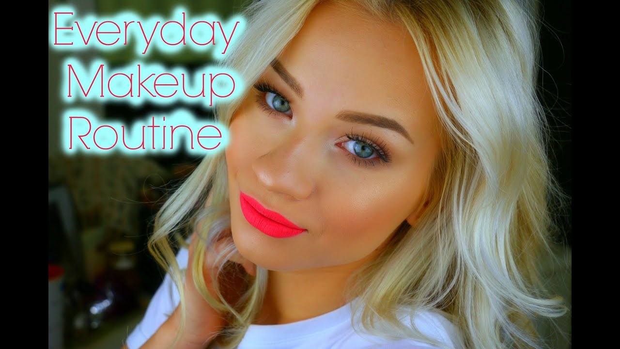 My Everyday Makeup Routine l Tutorial 2015 - YouTube