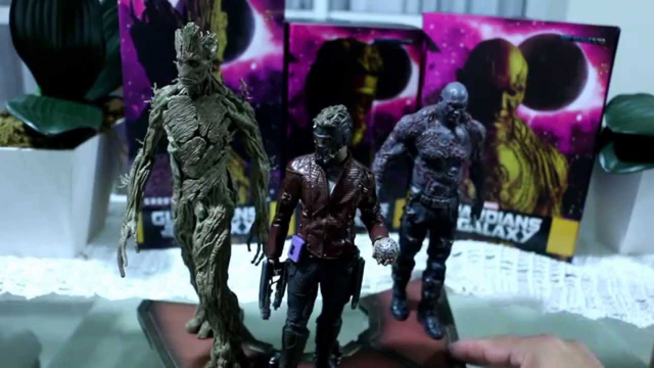 Action Figures Estatueta Iron Studios Guardians Of The Galaxy Vol 2 Star  Lord - Guardiões Da Galáxia