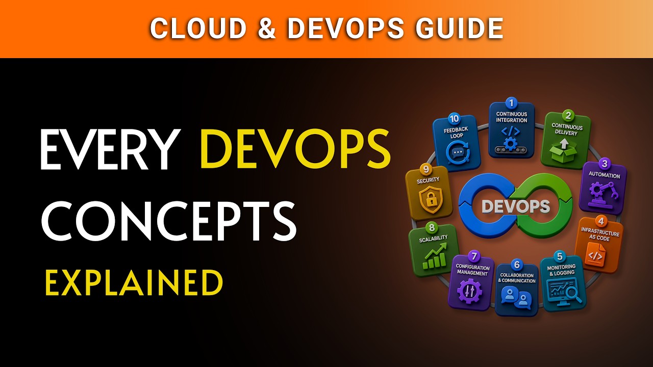 DevOps Explained for Absolute Beginners (All Core Concepts) - YouTube