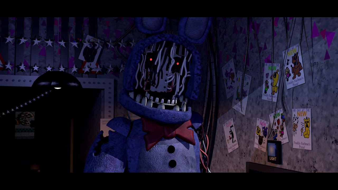[FNAF SFM] Withered Bonnie UCN Voice - YouTube