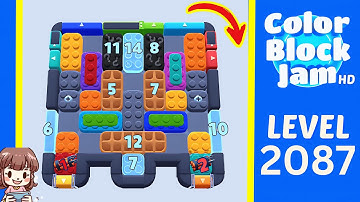 Color Block Jam Level 1183 (2087) Solution Walkthrough