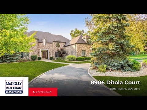 8906 Ditola Court, St John, IN home video tour