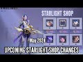 Upcoming starlight shop changes may 1 2024  lesly annual skin  mlbb