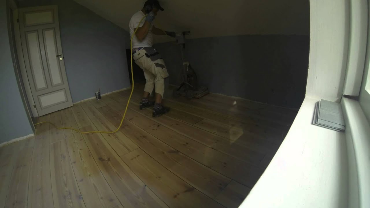 Slipa & hårdvaxolja golv