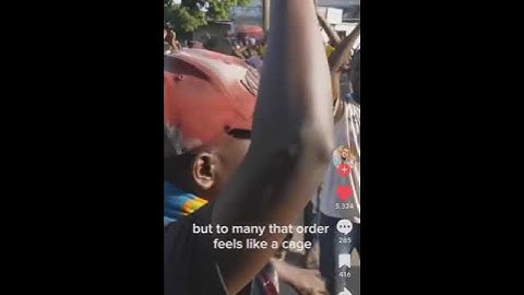 Cameroonians Protesting As Paul Biya Reelected