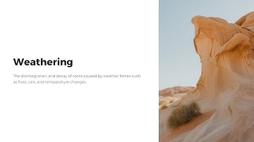 SS3 Geography - 1st Term Week 6 – Weathering