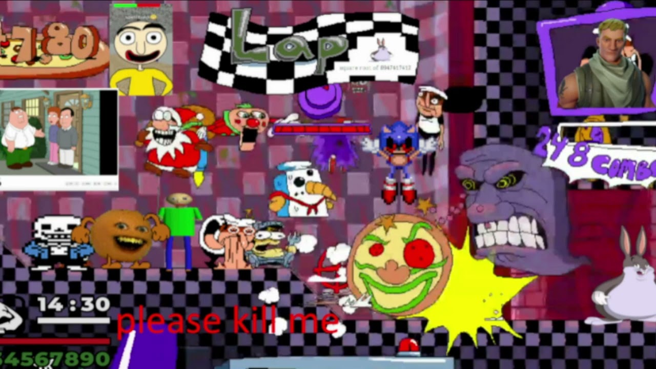 (Pizza) Tower: The Piss Baldi Update: Lap Square Root Of 8947557412 - The Chud i Soyvioli