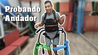 Probando un nuevo Andador (Leckey MyWay)