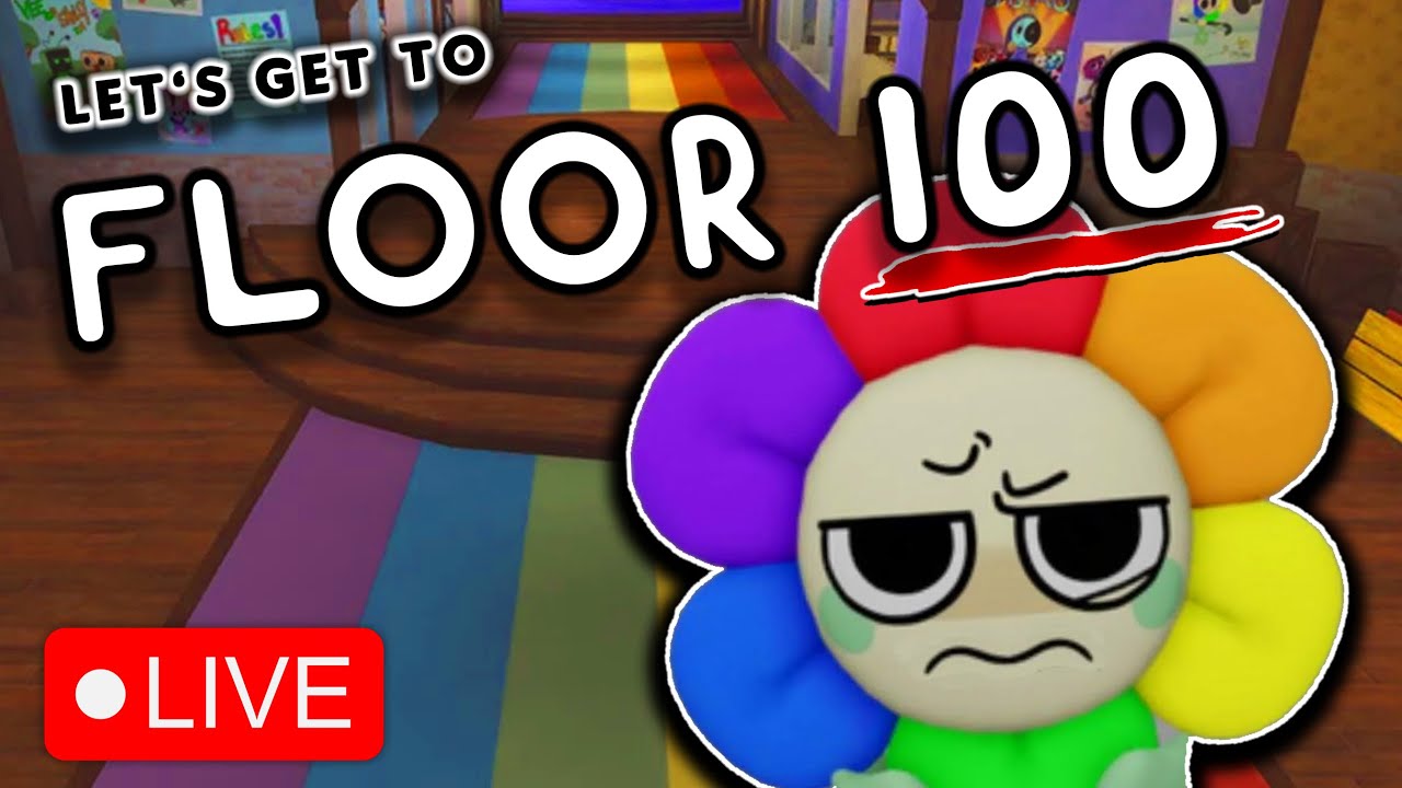 FLOOR 100 CHALLENGE❤️ Dandy's World LIVE!