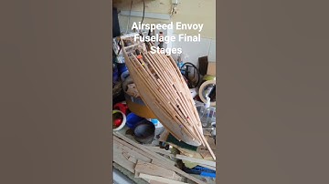 Giant Scale Balsa Build - Airspeed Envoy Fuselage Final Stages