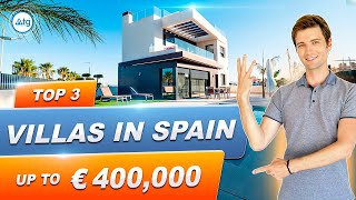 TOP 3 Villas in Spain up to € 400,000. Choose Best Property in Spain. Best Villa Tour in Spain.