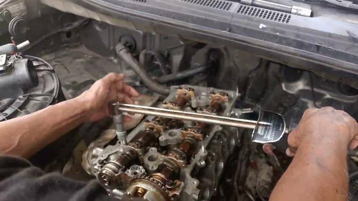 toyota 1tr- fe timing chain cover removal and timing marks