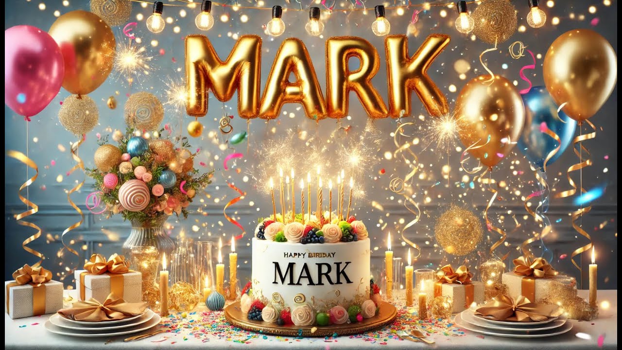 Happy Birthday Mark! 🎶 A Unique Song & Birthday Wishes for You