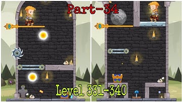 #HowToLootPinPullGamePlay  !! How to Loot !! Level 331-340 How to Loot Pin Pull Hero Rescue Gameplay