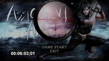 Resident Evil 4 : Assignment Ada Speed Run 6:03 NO DAMAGE  PS4 | 60FPS