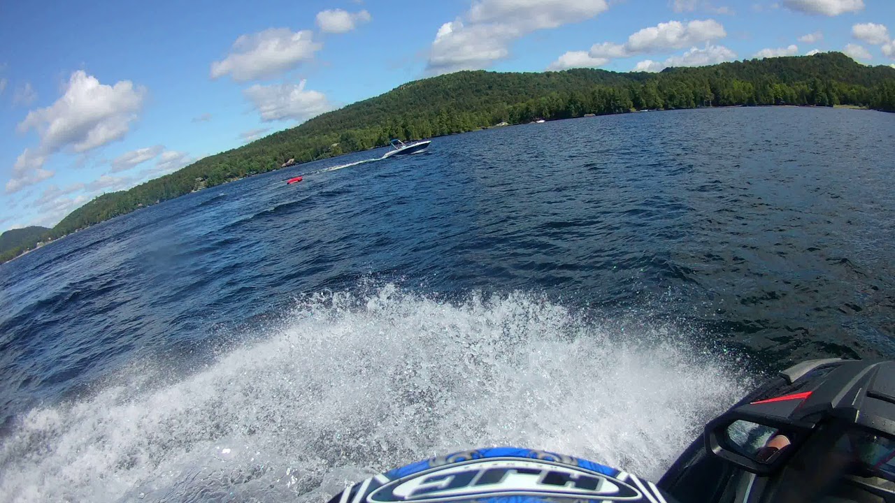 JET SKIING & TUBING ON 4TH LAKE, INLET NY, PT1 2019