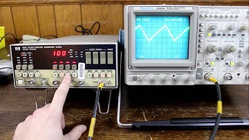 HP Agilent Hewlett Packard 8116A 50 MHz Pulse / Function Generator