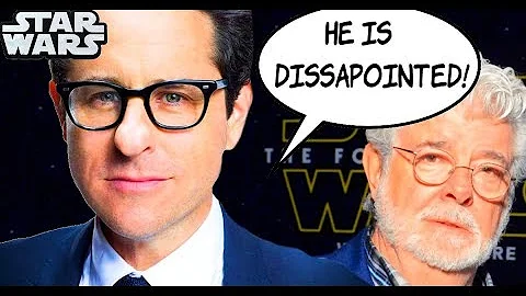 JJ Abrams RESPONDS To George Lucas CritIcism "HE I...