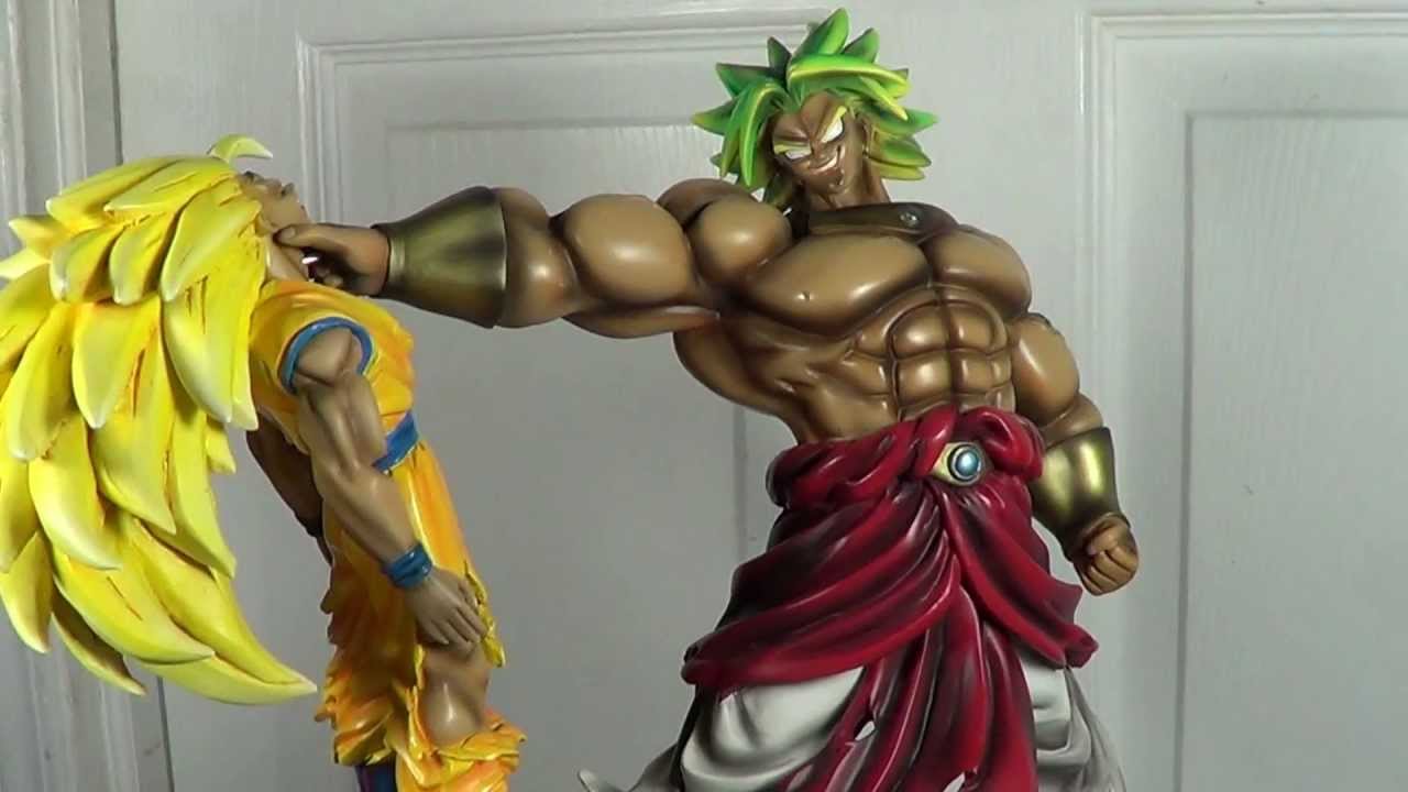 Figurine Dragon Ball Broly vs Goku