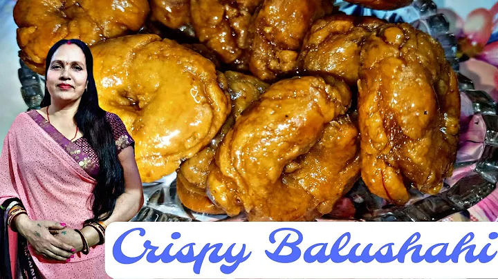 Sweet & Crispy Balushahi Recipe | Halwai Style Sweet at Home How to make soft yet Crispy Balushahi