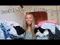 try-on clothing haul! it’s back to school season!