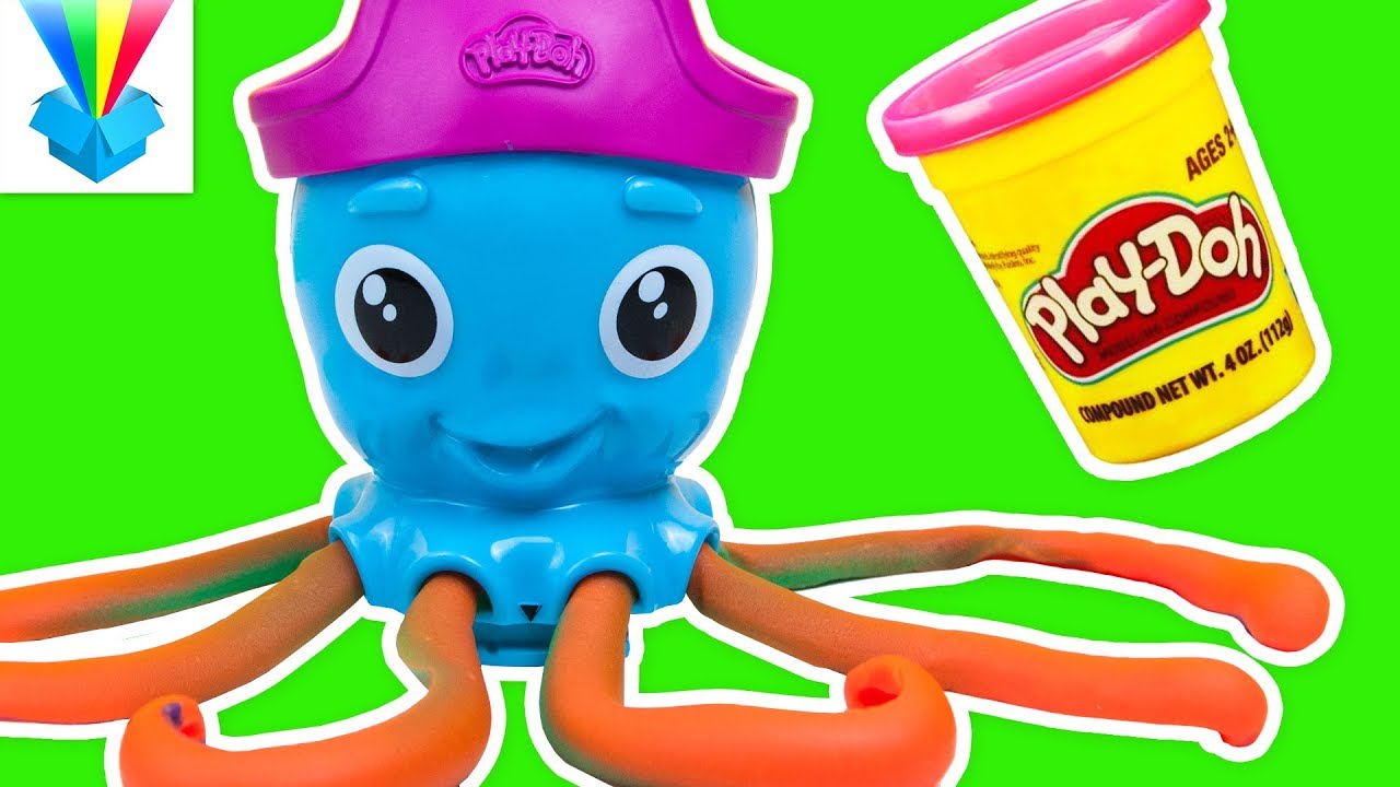 Kicsomi - ⭐Mimi⭐: 🎁 Play-Doh - Cranky a polip gyurma szett 🐙 - YouTube