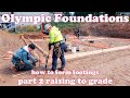How to Form Footings- Raising to Grade