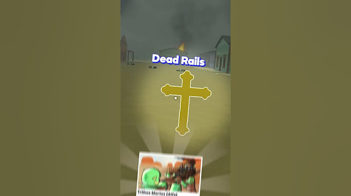 ¿PARA QUÉ SIRVE EL CRUCIFIJO EN DEAD RAILS? 🔥