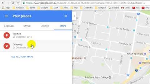 How to delete my maps in Google Maps