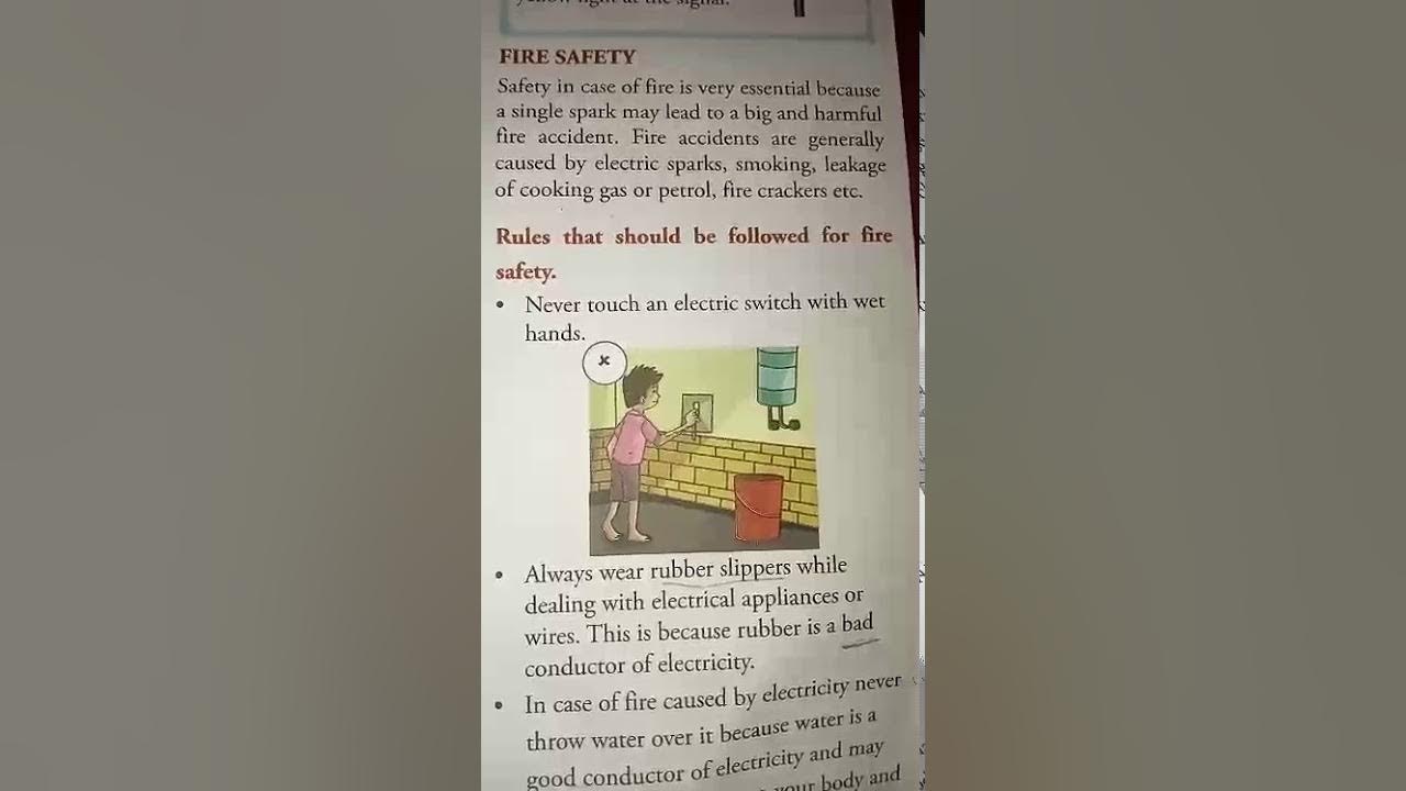Safety and first aid Science Grade 5 CBSE NCERT Lots Of