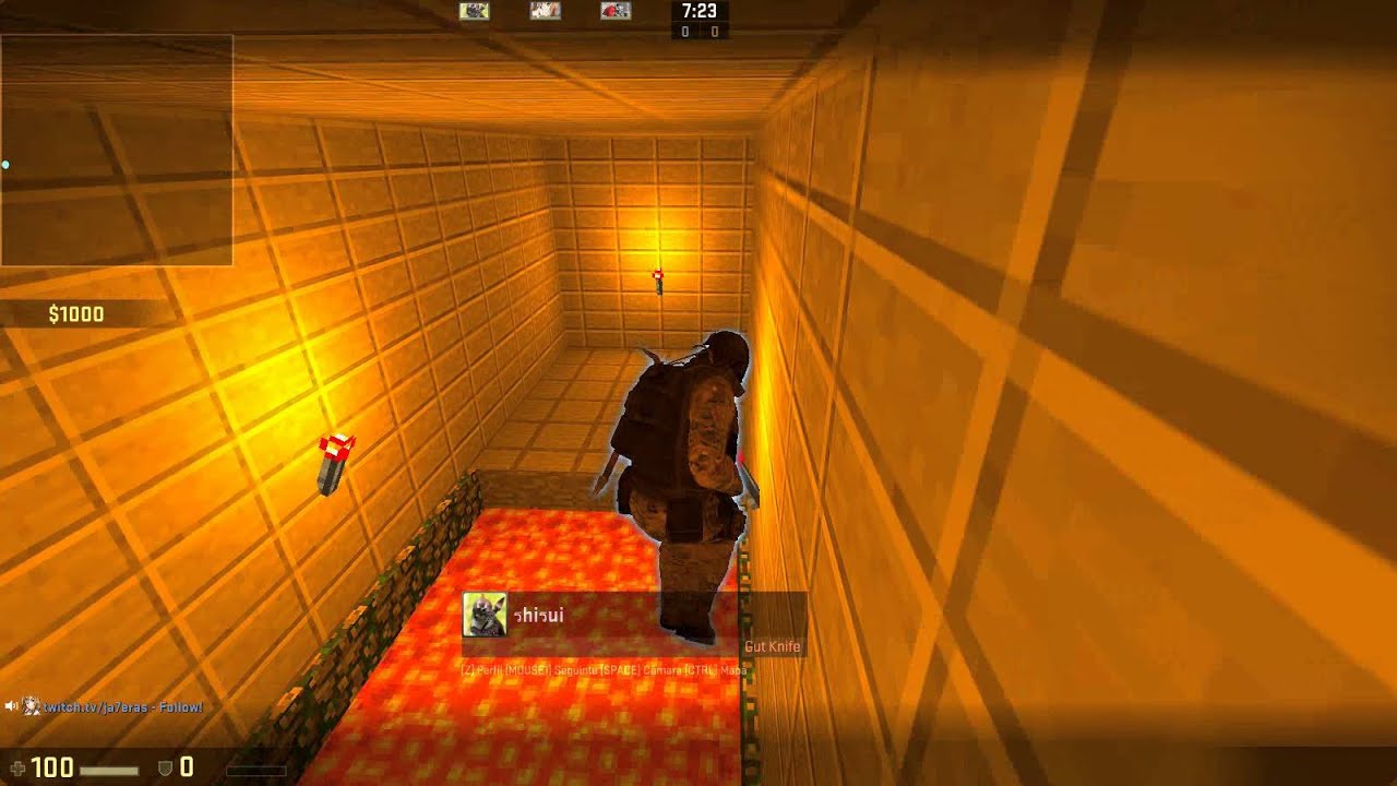 Kids Playing Super Mário in Cs-Go - YouTube