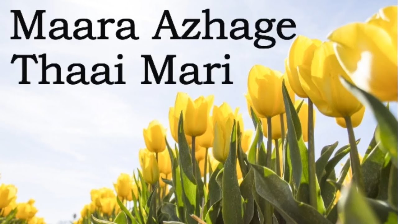 Maara Azhage – Lyric Video Christian Song