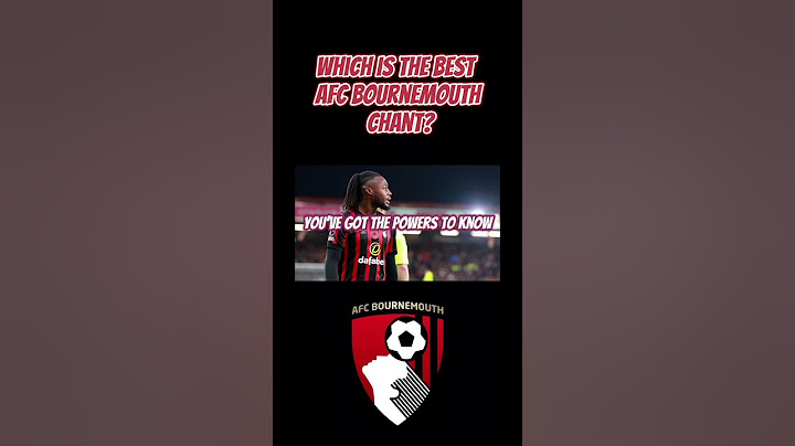 Antoine Semenyo Chant #footballchants #afcb #bournemouth #semenyo