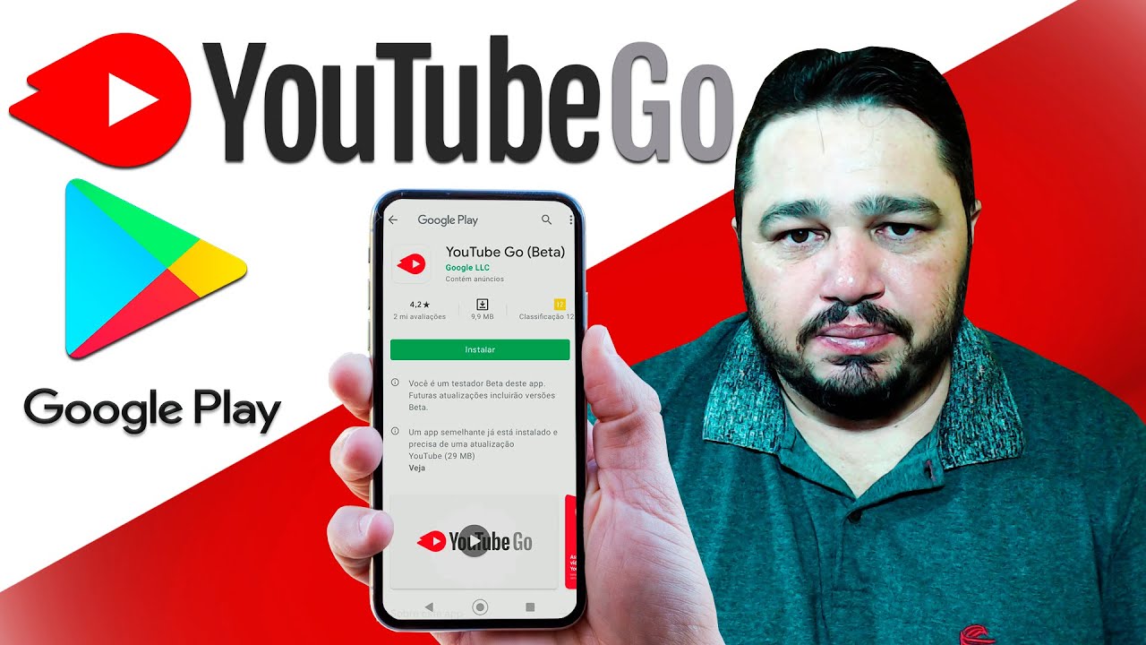 Como Instalar o App YouTube Go Direto na Play Store - YouTube