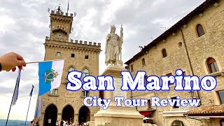 San Marino. City Tour Review. Explore All the Must-See Attractions. San Marino CityWalkingTour.