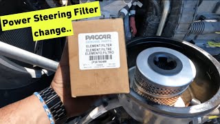 Power Steering Fluid & Filter Change | 2019 Peterbilt 389..