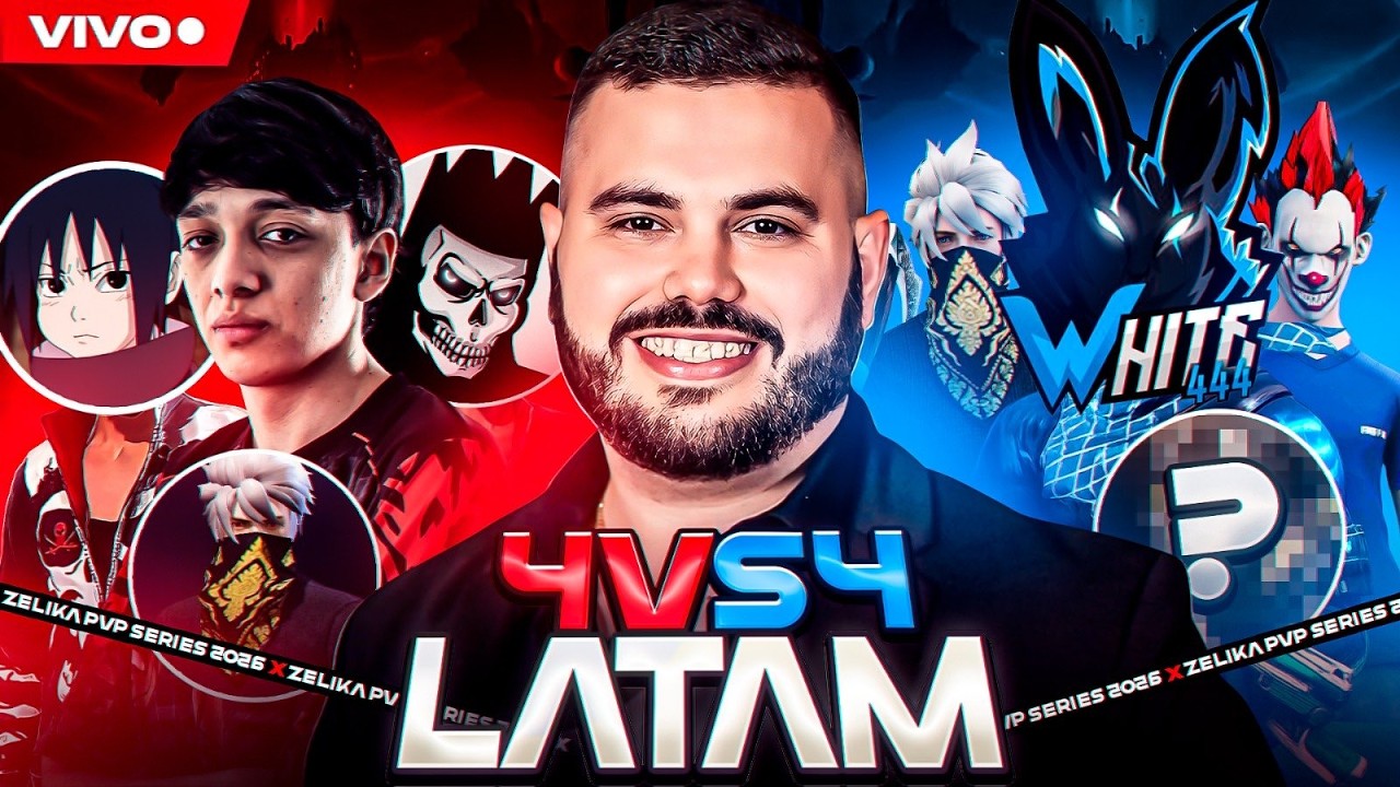 HOY WHITE 444 1 VS 6 VIENE CON SU SQUAD VS  ROYCE LILBO LINOX FOSTER Y LOS MEJORES !!  👹 ACTIVOS