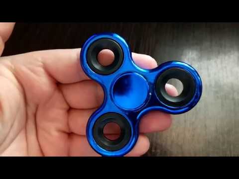 Спиннер металлический темно синий хромированный Hand Spinner купить в Киеве и Украине Спиннер металлический темно синий хромированный Hand Spinner купить в Киеве и Украине