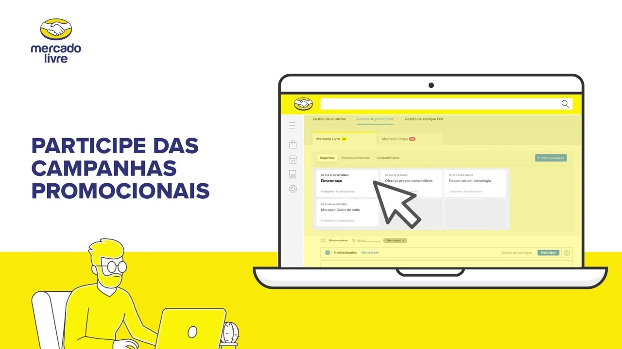 Central de Promoções: Tenha mais visibilidade no site do Mercado Livre!