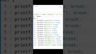 Famous write a program  in c that reads an integers between  1 and twelve  and print the month of the year Profile
