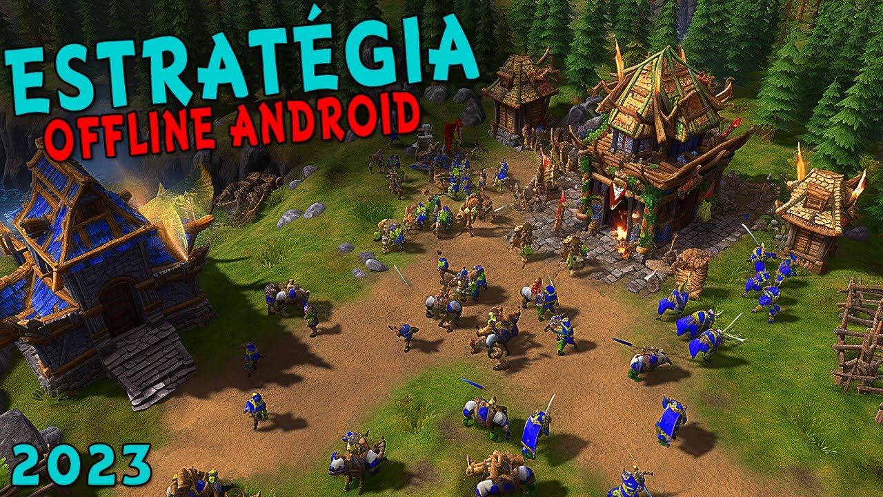 OS 15 MELHORES JOGOS DE ESTRATÉGIA PARA ANDROID !! 