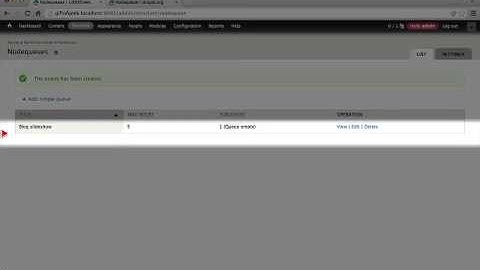223. How to create and modify a Nodequeue queue (a Drupal how-to)